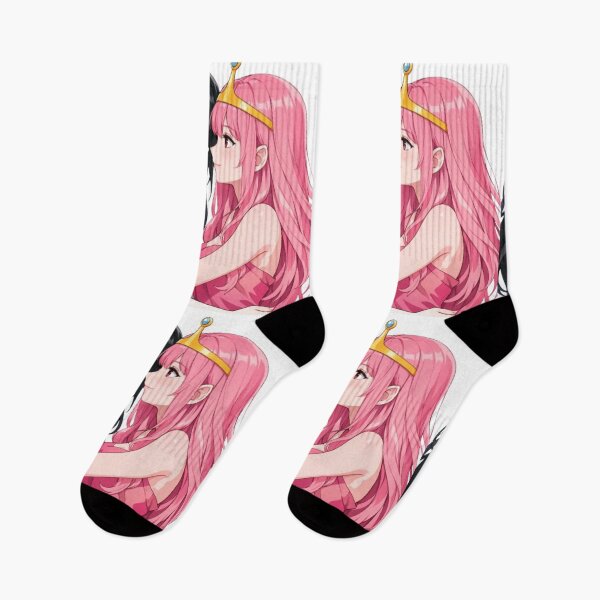 Item preview, Bubbline Love Art  Bubblegum & Marceline Inspired  Adventure Cartoon Fan Design designed and sold by Ditstyle.