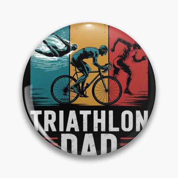 Item preview, Cool Triathlon For Dad Father Swimming Running Swim Bike Run  designed and sold by MyzoToyota.