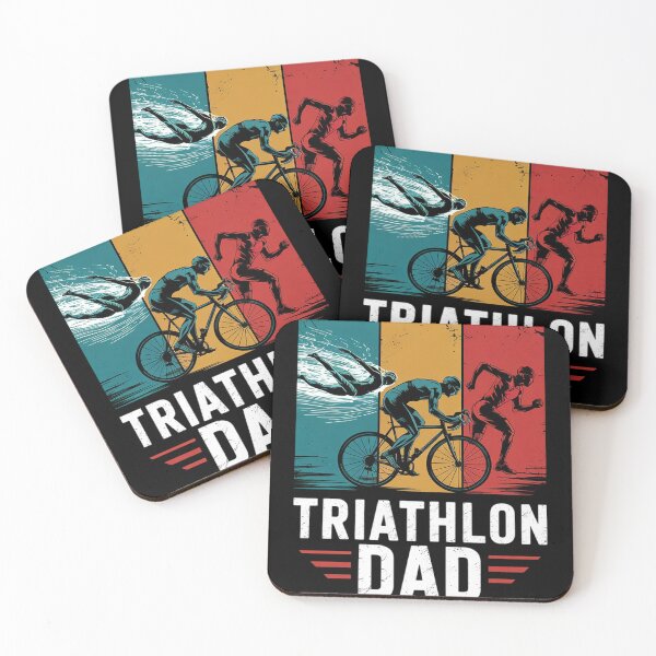 Item preview, Cool Triathlon For Dad Father Swimming Running Swim Bike Run  designed and sold by MyzoToyota.