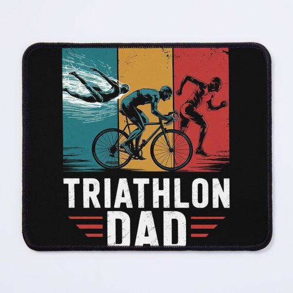 Item preview, Cool Triathlon For Dad Father Swimming Running Swim Bike Run designed and sold by MyzoToyota.
