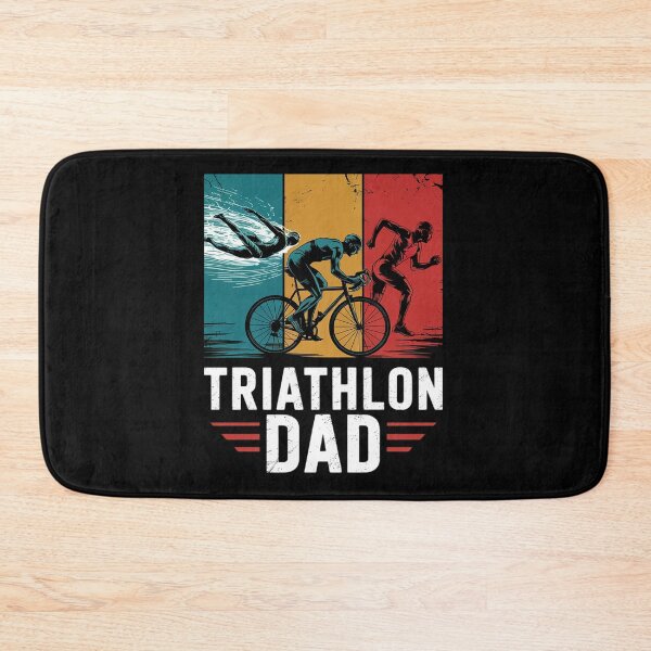 Item preview, Cool Triathlon For Dad Father Swimming Running Swim Bike Run  designed and sold by MyzoToyota.