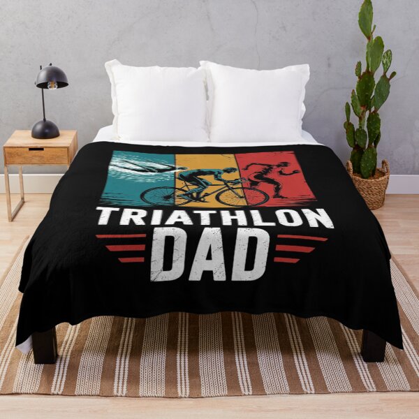 Item preview, Cool Triathlon For Dad Father Swimming Running Swim Bike Run  designed and sold by MyzoToyota.