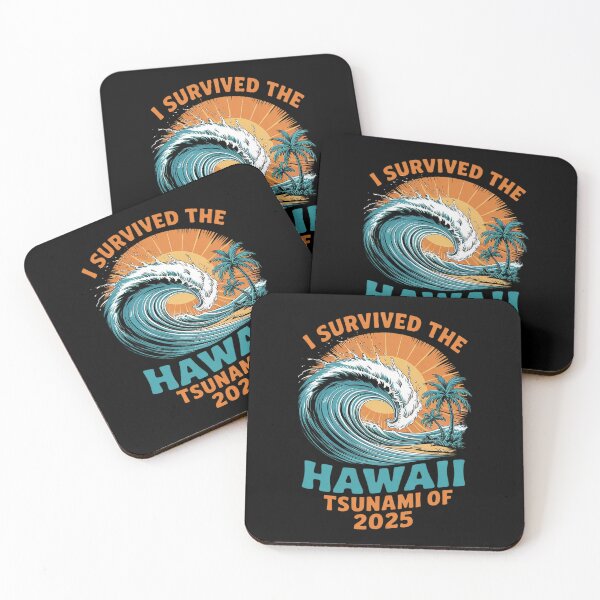 Item preview, I Survived The Great Hawaii Tsunami of 2025 5  designed and sold by MarkLeedsArt.