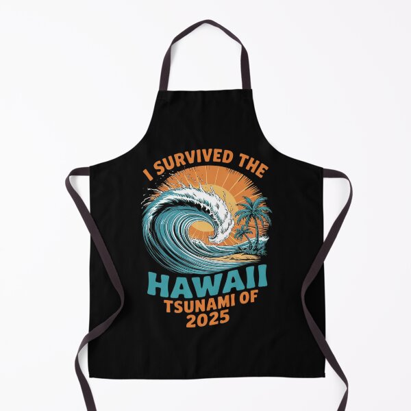 Item preview, I Survived The Great Hawaii Tsunami of 2025 5 designed and sold by MarkLeedsArt.