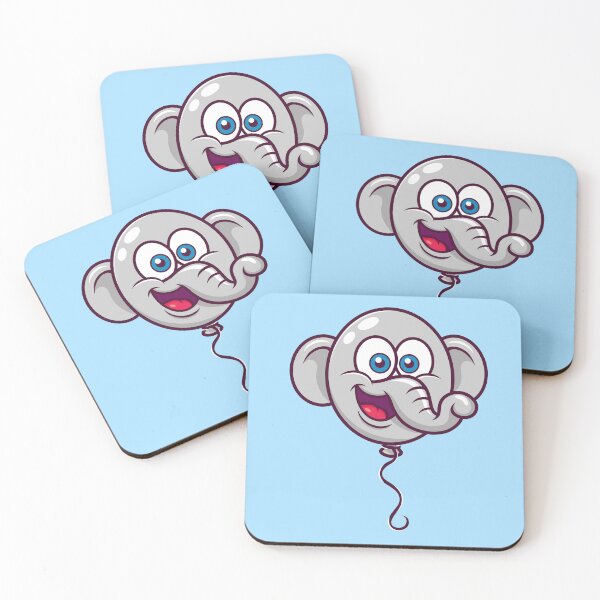 Item preview, Foatyphant the Balloon Elephant – Light Grey/Gray designed and sold by OddElephant.