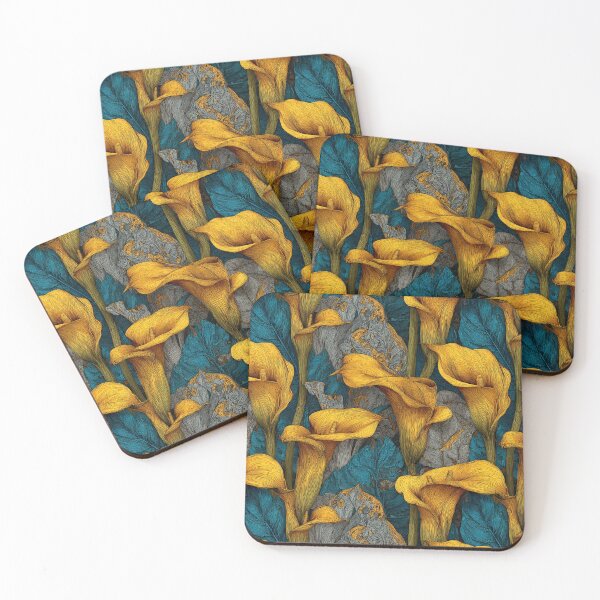 Item preview, Lush Calla Lilies Floral  - Flower Bouquet Pattern  - Valentine Gifts For Him designed and sold by RoyalStarsPatts.