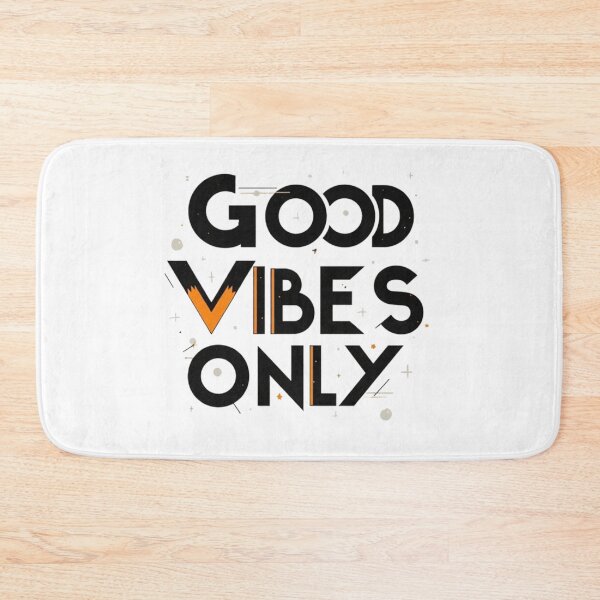 Item preview, Good Vibes Minimal Typography designed and sold by RedWhiteTees.