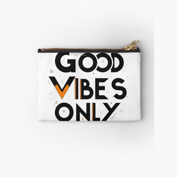 Item preview, Good Vibes Minimal Typography designed and sold by RedWhiteTees.