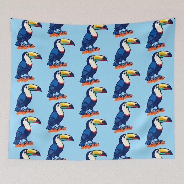 Item preview, Retro Toucan Illustration designed and sold by MartynaKanik.