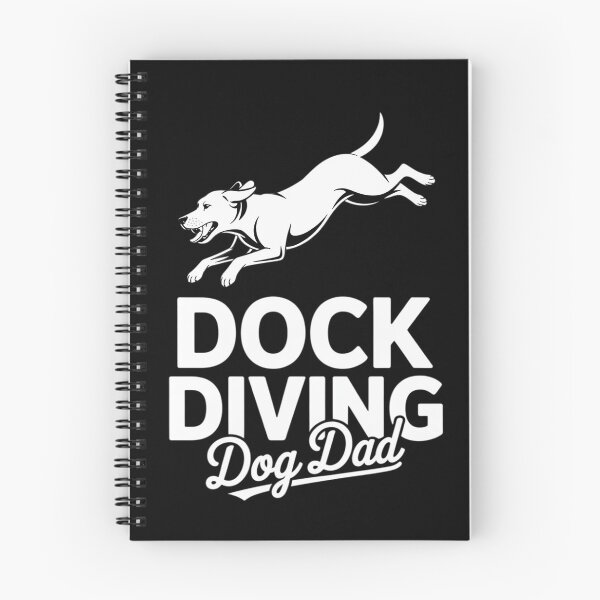 Item preview, Dog Jumping Swimming Dock Diving Dog Dad  designed and sold by InspiredFoul.