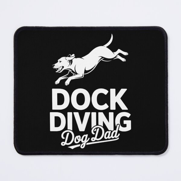 Item preview, Dog Jumping Swimming Dock Diving Dog Dad  designed and sold by InspiredFoul.
