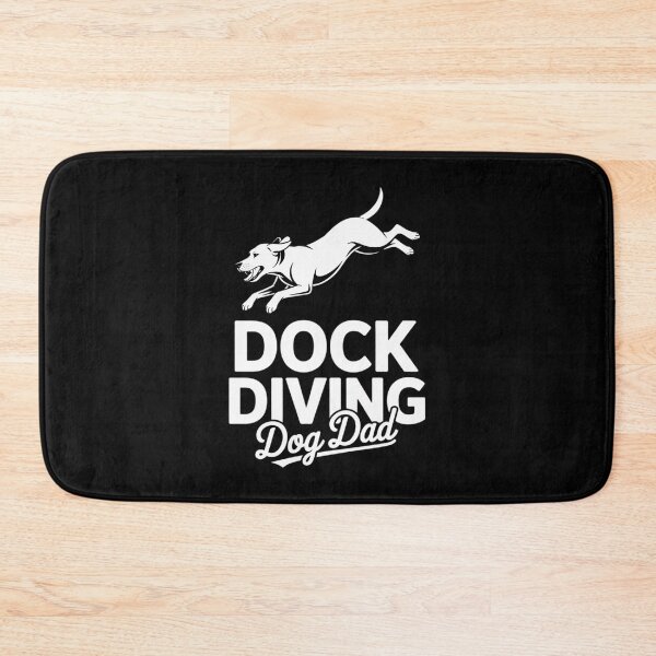 Item preview, Dog Jumping Swimming Dock Diving Dog Dad designed and sold by InspiredFoul.