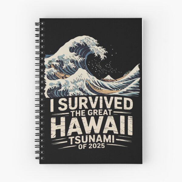 Item preview, I Survived The Great Hawaii Tsunami of 2025 11  designed and sold by MarkLeedsArt.