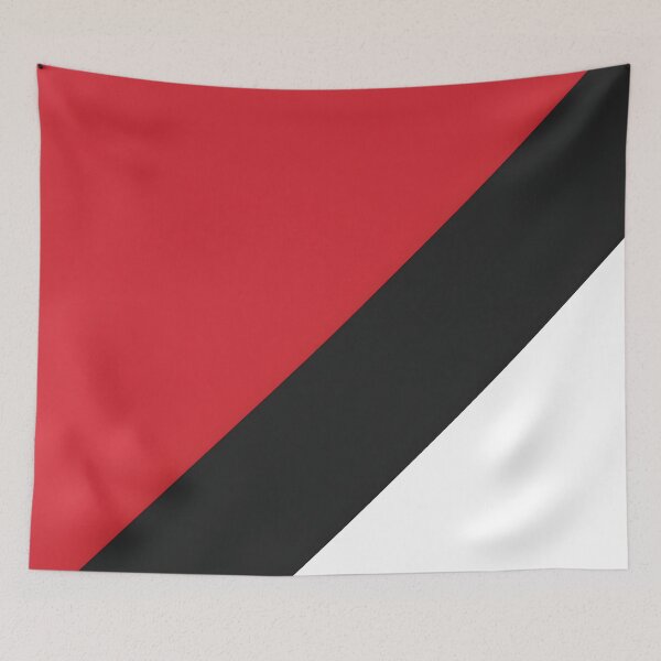 Item preview, Red Black White Geometric Design – Bold Minimalist Art designed and sold by PandaTShirtShop.