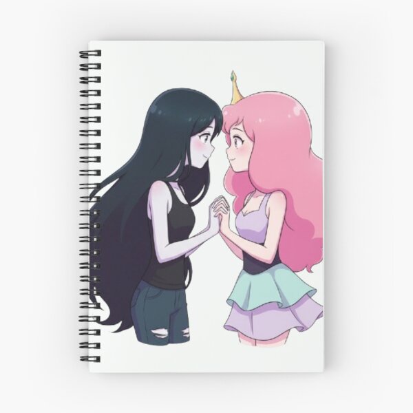 Item preview, Bubbline Love Art  Bubblegum & Marceline Inspired  Adventure Cartoon Fan Design designed and sold by Ditstyle.