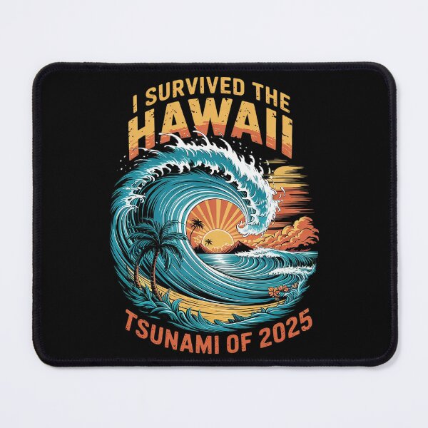 Item preview, I Survived The Great Hawaii Tsunami of 2025 14 designed and sold by MarryIsMonth.