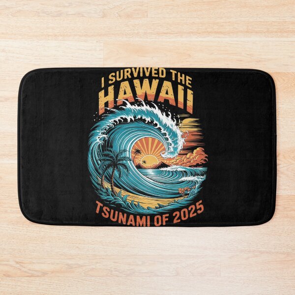 Item preview, I Survived The Great Hawaii Tsunami of 2025 14  designed and sold by MarryIsMonth.