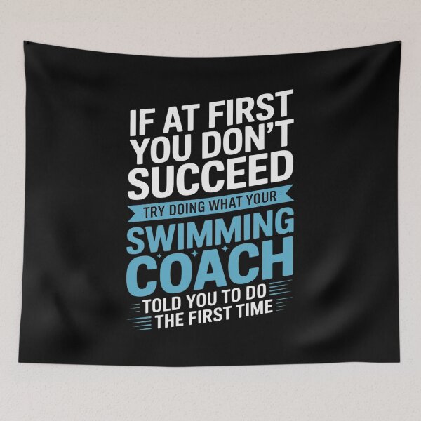 Item preview, Fun Swimming Coach Meme - Funny Swimmer Saying  designed and sold by InspiredFoul.