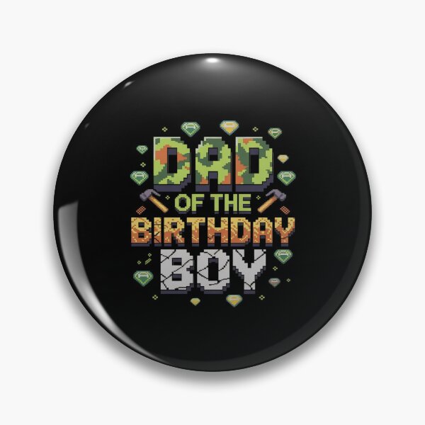 Item preview, Dad Of The Birthday Boy Video Game Pixel Birthday Gamer  designed and sold by FadeOfThrone.