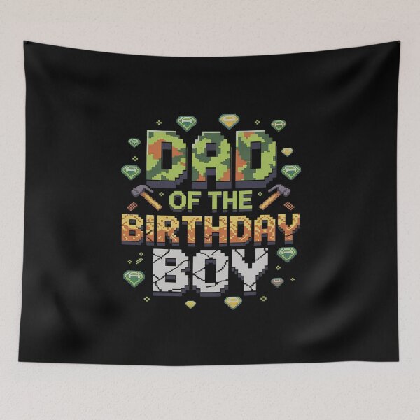 Item preview, Dad Of The Birthday Boy Video Game Pixel Birthday Gamer  designed and sold by FadeOfThrone.