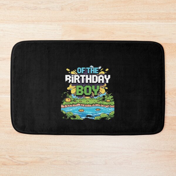 Item preview, Dad Of The Birthday Boy Video Game Pixel For Men designed and sold by SyntaxClaw.