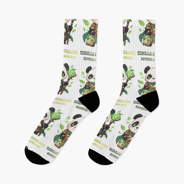 Item preview, Mirella Greenbloom – Mother of Blossoms | Healer of Life and Light | Monzora Fantasy Panda Mage designed and sold by Monzora.