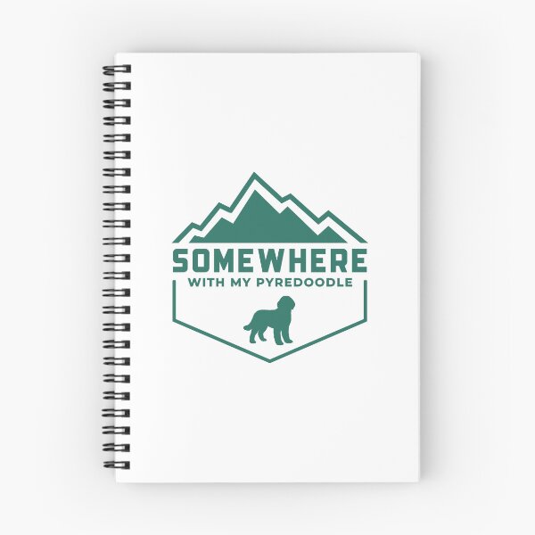 Item preview, Somewhere With My Pyredoodle Outdoor Wilderness Gift designed and sold by Guarddogdrive.
