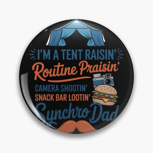 Item preview, Fun Synchro Dad Synchronized Swimming  designed and sold by InspiredFoul.