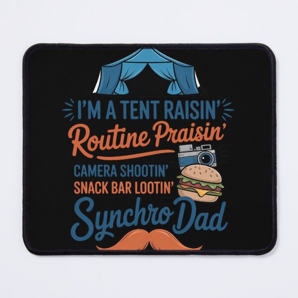 Item preview, Fun Synchro Dad Synchronized Swimming  designed and sold by InspiredFoul.