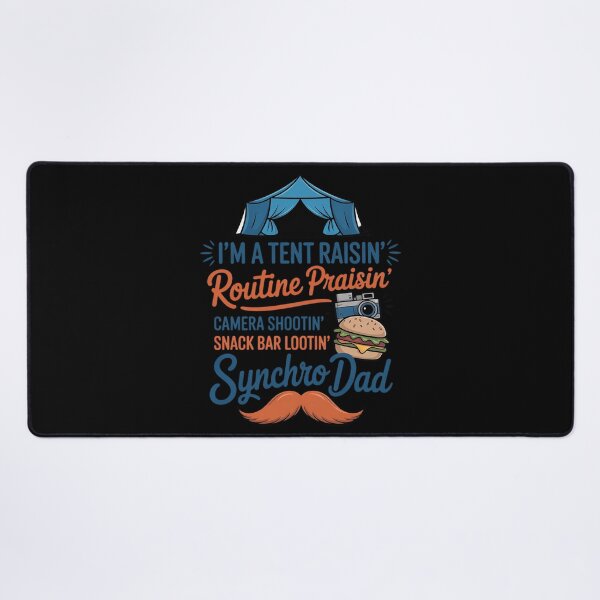 Item preview, Fun Synchro Dad Synchronized Swimming designed and sold by InspiredFoul.