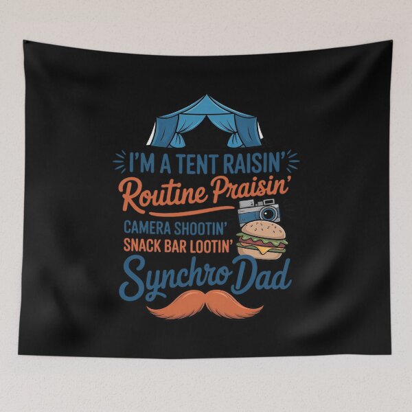Item preview, Fun Synchro Dad Synchronized Swimming  designed and sold by InspiredFoul.