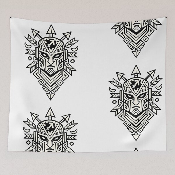 Item preview, Tribal Spirit – Vintage Logo Stylized Tribal Member designed and sold by Dax Studio.