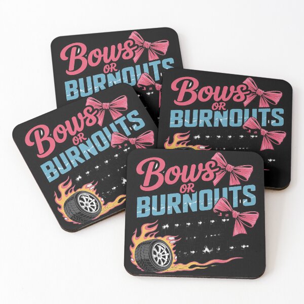 Item preview, Burnouts Or Bows Gender Reveal Party Keeper of The Gender  designed and sold by KotexTemu.