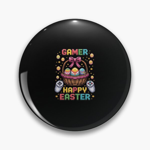 Item preview, Easter Basket Gamer Video Game Controller With Easter Eggs  designed and sold by SyntaxClaw.