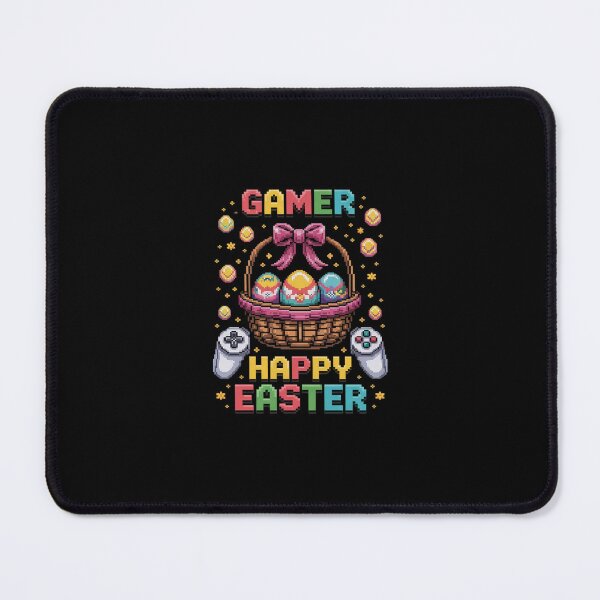 Item preview, Easter Basket Gamer Video Game Controller With Easter Eggs designed and sold by SyntaxClaw.