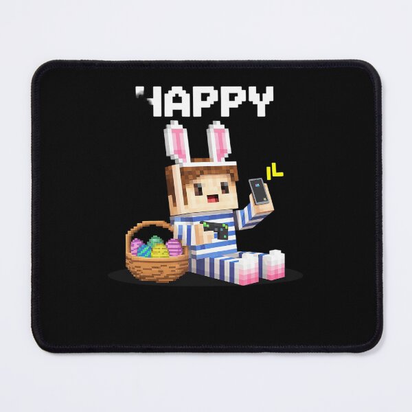 Item preview, Easter Bunny Egg Happy Easter Day Video Game Pixel 3 designed and sold by FadeOfThrone.
