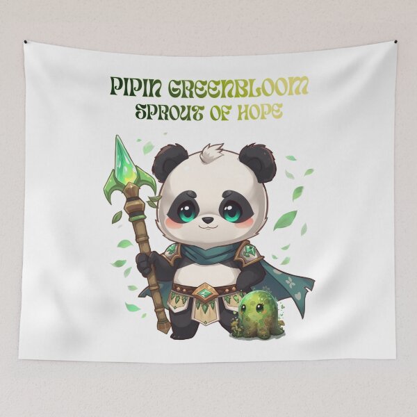 Item preview, Pipin Greenbloom – Sprout of Hope | Gentle Heart of Monzora designed and sold by Monzora.