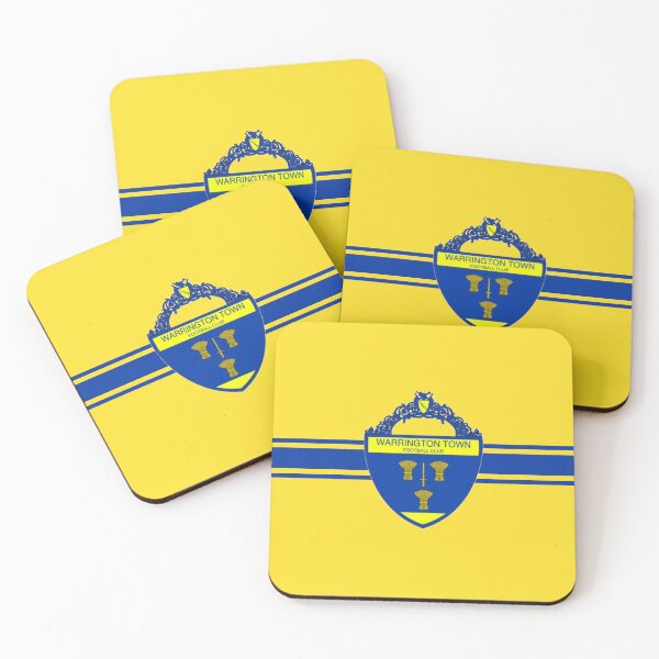 Item preview, Warrington Town designed and sold by Footy-Maps.