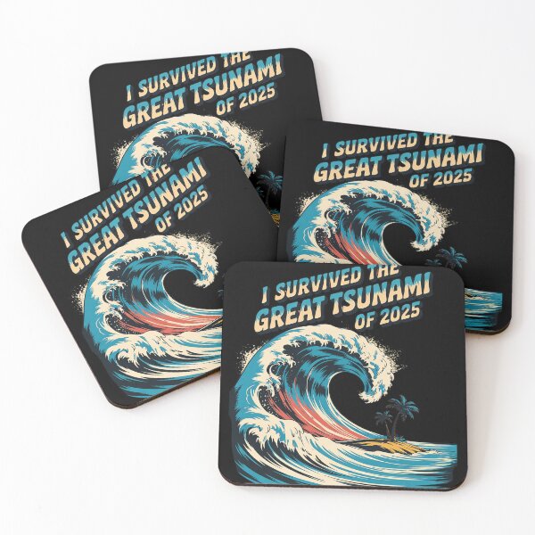 Item preview, I Survived The Great Hawaii Tsunami of 2025 41  designed and sold by MarryIsMonth.