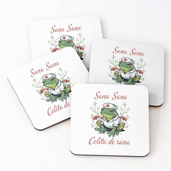 Item preview, "Sana sana colita de rana" frog nurse designed and sold by Chris-graphics-art.