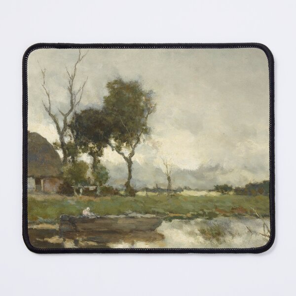 Item preview, Abstract Country Landscape Print, Farmhouse Wall Art designed and sold by SavageVision.