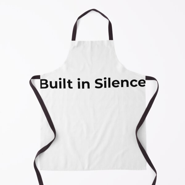 Item preview, Built in Silence – Quiet Hustle Minimal Quote designed and sold by RICHKIDSSTUDIO.