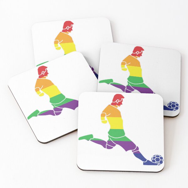Item preview, Rainbow Soccer Player designed and sold by wilcoxm19.