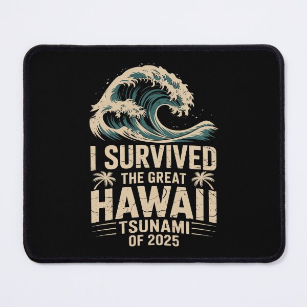 Item preview, I Survived The Great Hawaii Tsunami of 2025  designed and sold by MarryIsMonth.