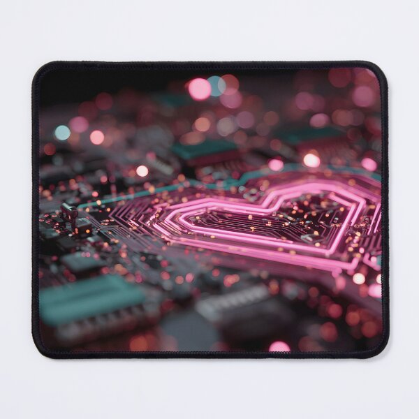 Item preview, Cybernetic Pulse: Neon Circuit Heart designed and sold by Nexa Digital.