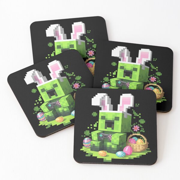 Item preview, Easter Bunny Rabbit Video Game Pixel for Boys Kids Men Gamer1  designed and sold by FadeOfThrone.