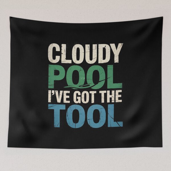 Item preview, Funny Pool Guy - Cloudy Pool - Swimming Pool  designed and sold by InspiredFoul.