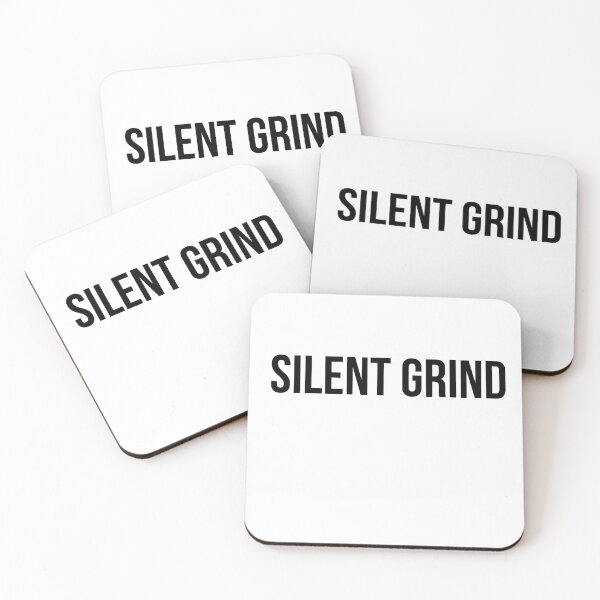 Item preview, Silent Grind – Quiet Hustle Minimal Quote designed and sold by RICHKIDSSTUDIO.