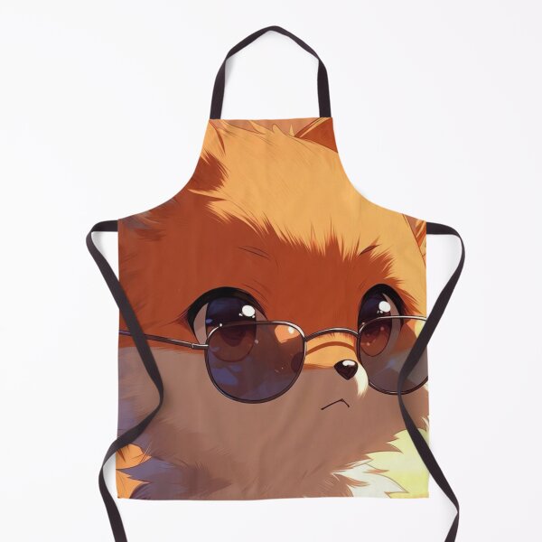 Item preview, Copy of Playful Anime Fox with Sunglasses Sunset Chibi Art designed and sold by NovaDigitalArt45.