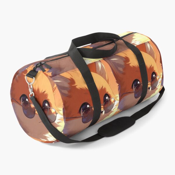 Item preview, Copy of Playful Anime Fox with Sunglasses Sunset Chibi Art designed and sold by NovaDigitalArt45.